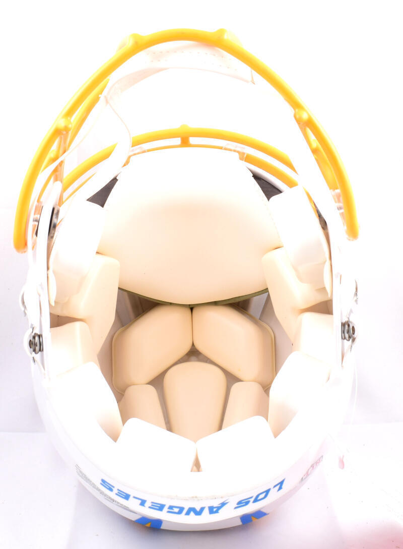 Austin Ekeler Signed Chargers Authentic Speed F/S Helmet - Beckett W *WJ28385