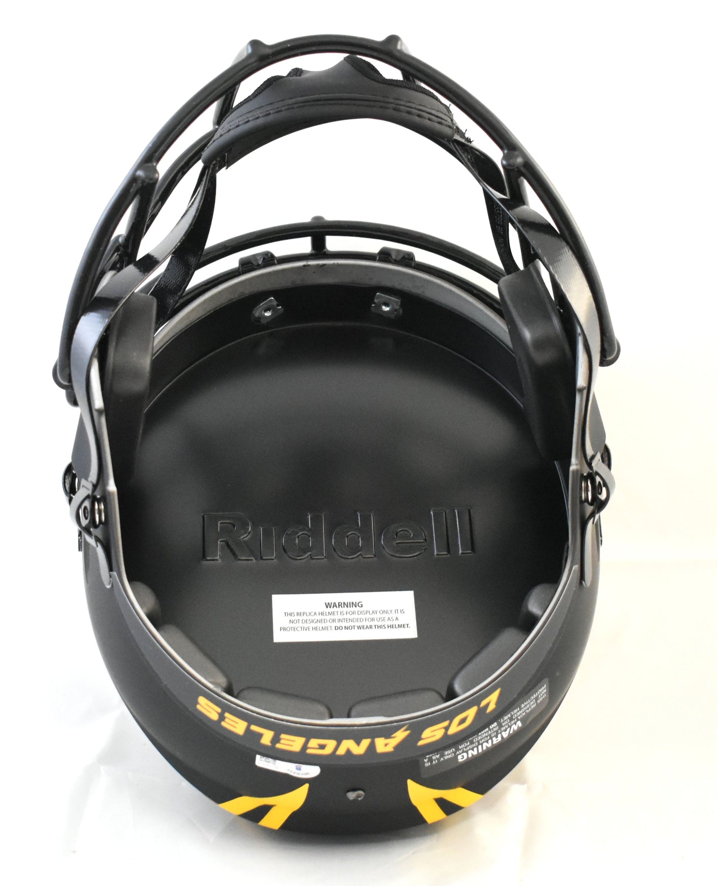 Austin Ekeler Autographed Chargers F/S Eclipse Speed Helmet - Beckett W Holo