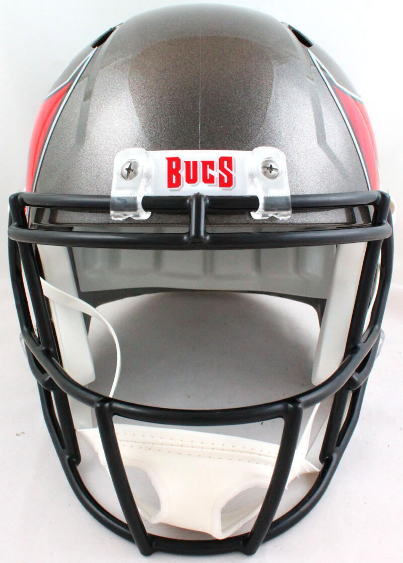 John Lynch Autographed Tampa Bay Bucs F/S Speed Helmet W/ HOF- Beckett W *White