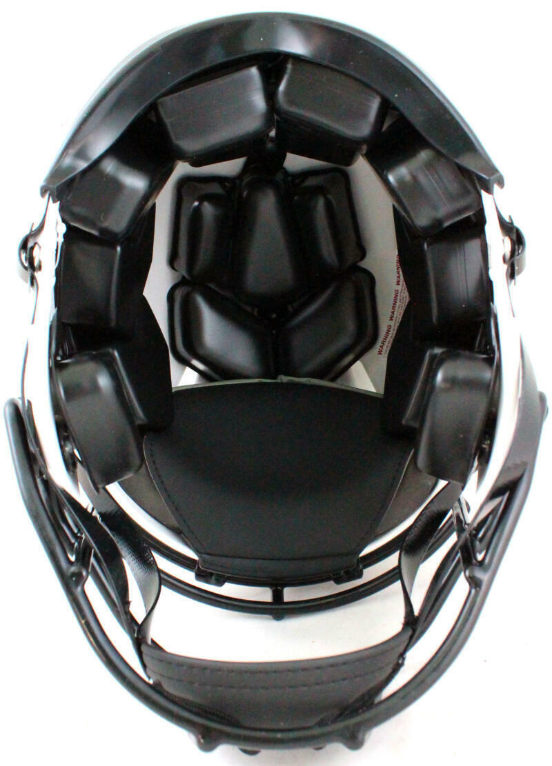 Lawrence Taylor Signed Giants Authentic Lunar F/S Helmet w/ HOF- Beckett W *Blue