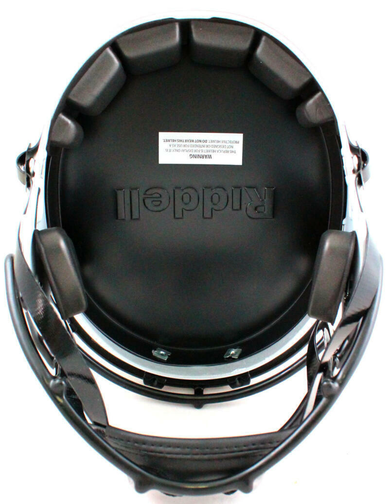 Lawrence Taylor Signed NY Giants Lunar Speed F/S Helmet- Beckett W *Blue