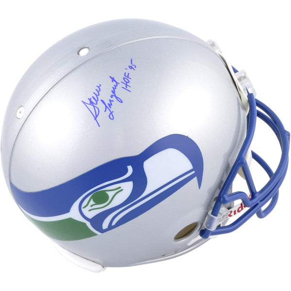 STEVE LARGENT Autographed and Inscribed "HOF 95" Seattle Seahawks Authentic Helmet FANATICS
