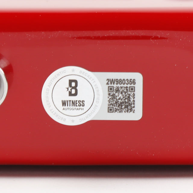 Fiesta Red Alice Cooper Signed Full-Size Electric Guitar – Beckett Certified