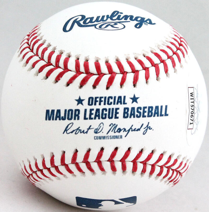 Carlos Correa Autographed Rawlings OML Baseball- JSA W Authenticated