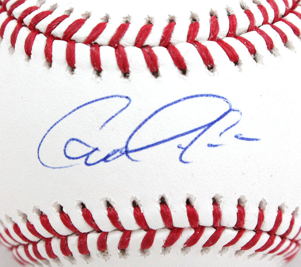 Carlos Correa Autographed Rawlings OML Baseball- JSA W Authenticated