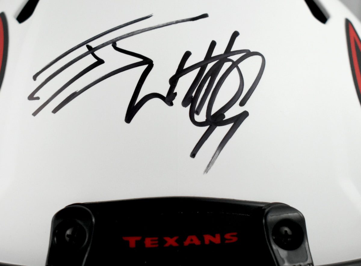 JJ Watt Autographed Houston Texans F/S Lunar Speed Authentic Helmet - JSA W