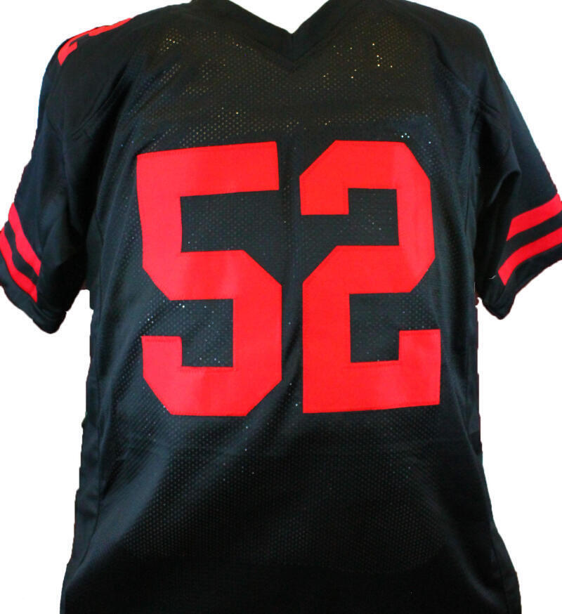 Patrick Willis Autographed Black Pro Style Jersey- Beckett W Hologram *Black