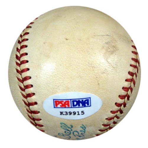 Joe DiMaggio Autographed Official AL Harridge Baseball New York Yankees 1940's Vintage Signature PSA/DNA #K39915