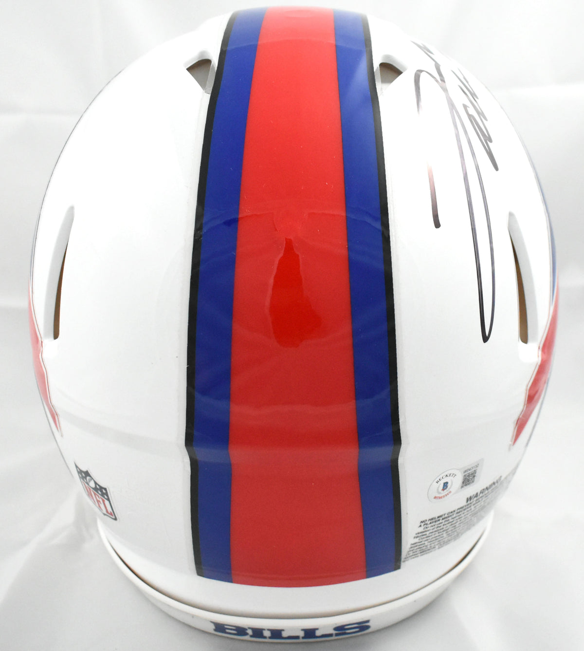 Josh Allen Autographed Buffalo Bills F/S Speed Authentic Helmet - Beckett W Holo
