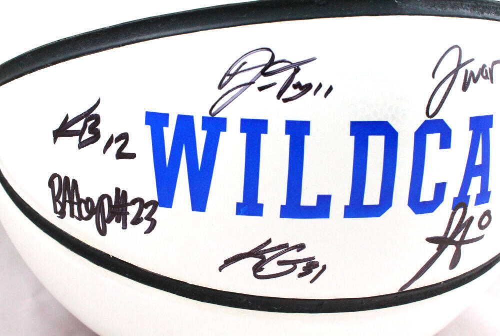 Kentucky '21-'22 Men's Basketball Signed Rawlings White Basketball-BeckettW Holo