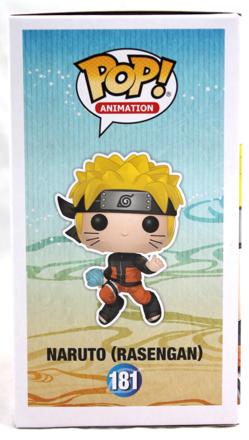 Maile Flanagan Signed Naruto Funko Pop Figurine 181-Beckett W Hologram *Orange