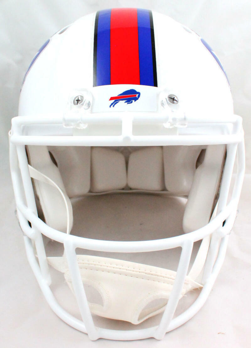Stefon Diggs Autographed Bills 2021 F/S Speed Authentic Helmet-Beckett W Holo