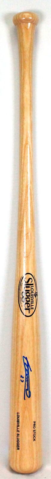 Vladimir Guerrero Jr. Autographed Louisville Slugger Pro Baseball Blonde Bat-JSA