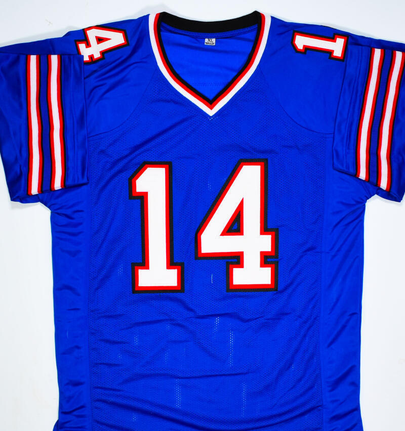 Stefon Diggs Autographed Blue Pro Style Jersey- Beckett W Hologram