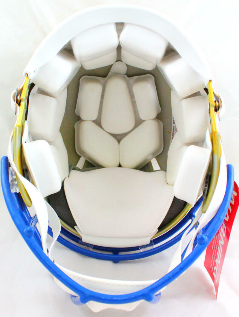 Kurt Warner Autographed Rams Flash Speed Authentic F/S Helmet-Beckett W Hologram