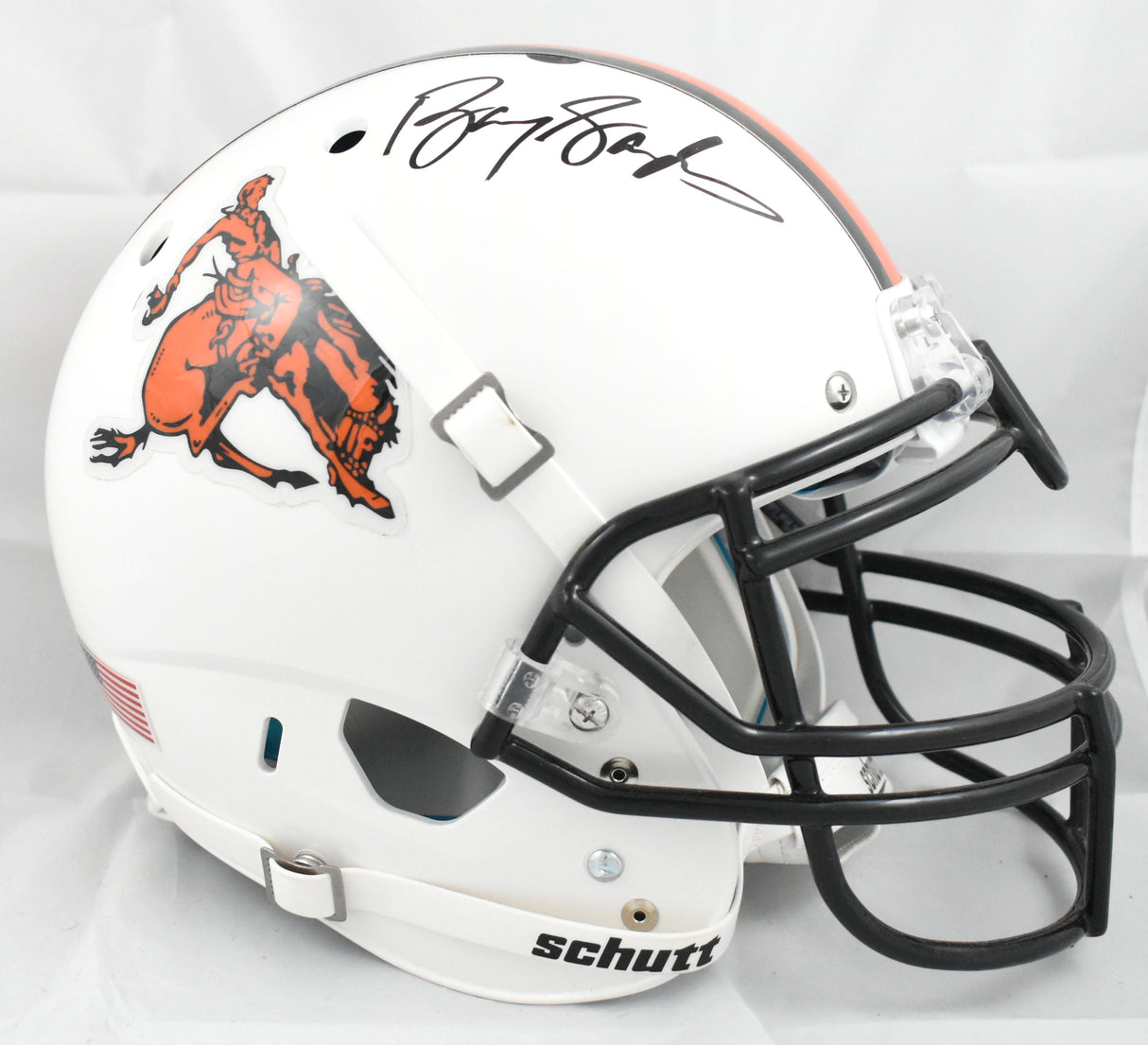 Barry Sanders Autographed OSU Cowboys F/S Schutt Authentic Helmet - Beckett
