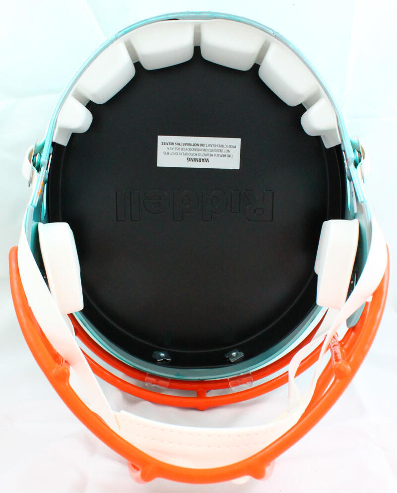 Mike Gesicki Autographed Dolphins F/S Flash Speed Helmet-Beckett W Hologram