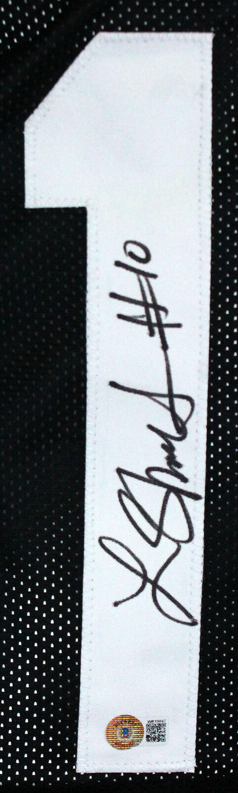 Laviska Shenault Jr Autographed Black Pro Style Jersey - Beckett W Hologram