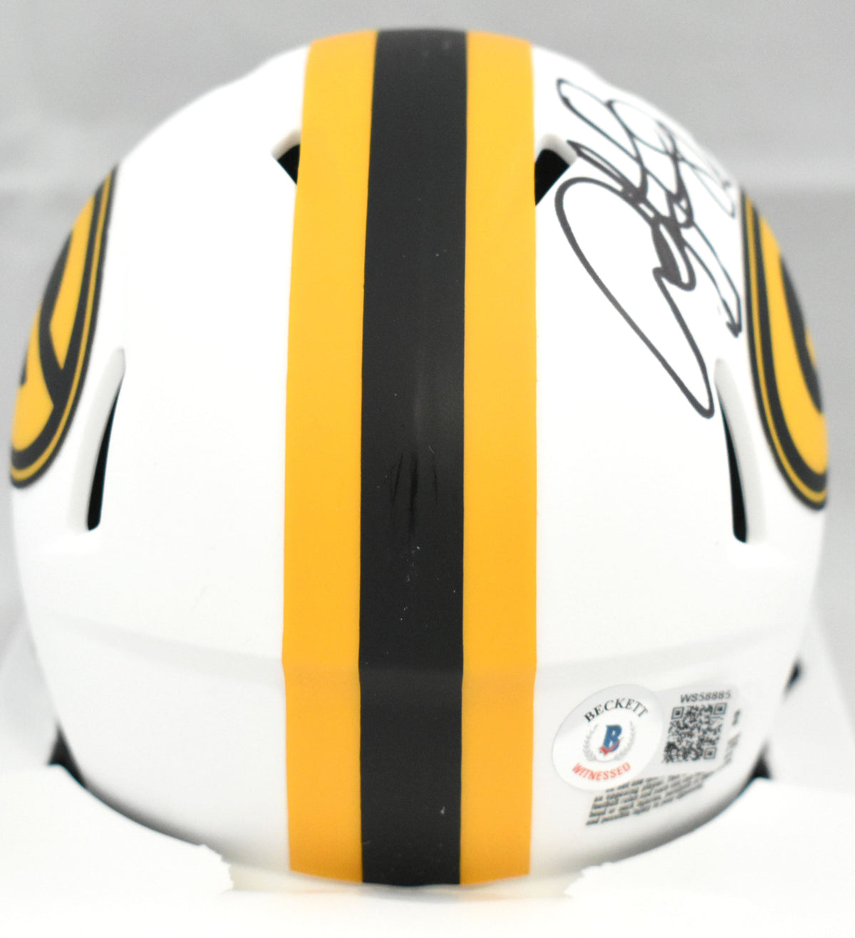 Antonio Freeman Autographed Packers Lunar Speed Mini Helmet-Beckett W Holo