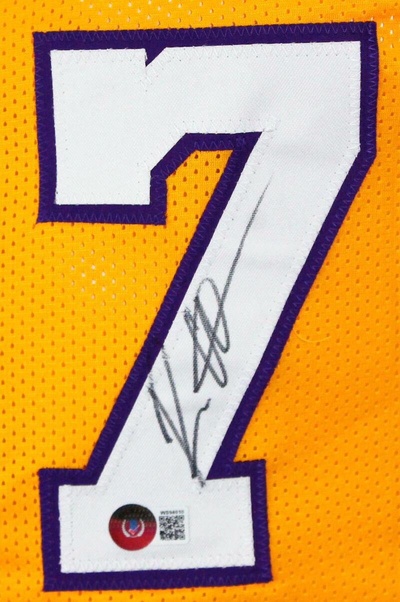 Ron Artest Autographed Yellow Los Angeles Jersey-Beckett W Hologram *Black