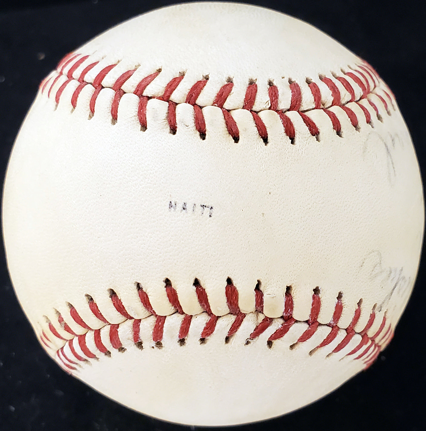 Dutch Leonard Autographed Official Johnny Mac's Baseball Boston Red Sox, Detroit Tigers "With Best Wishes To Mike" Died 1952 PSA/DNA #F15855