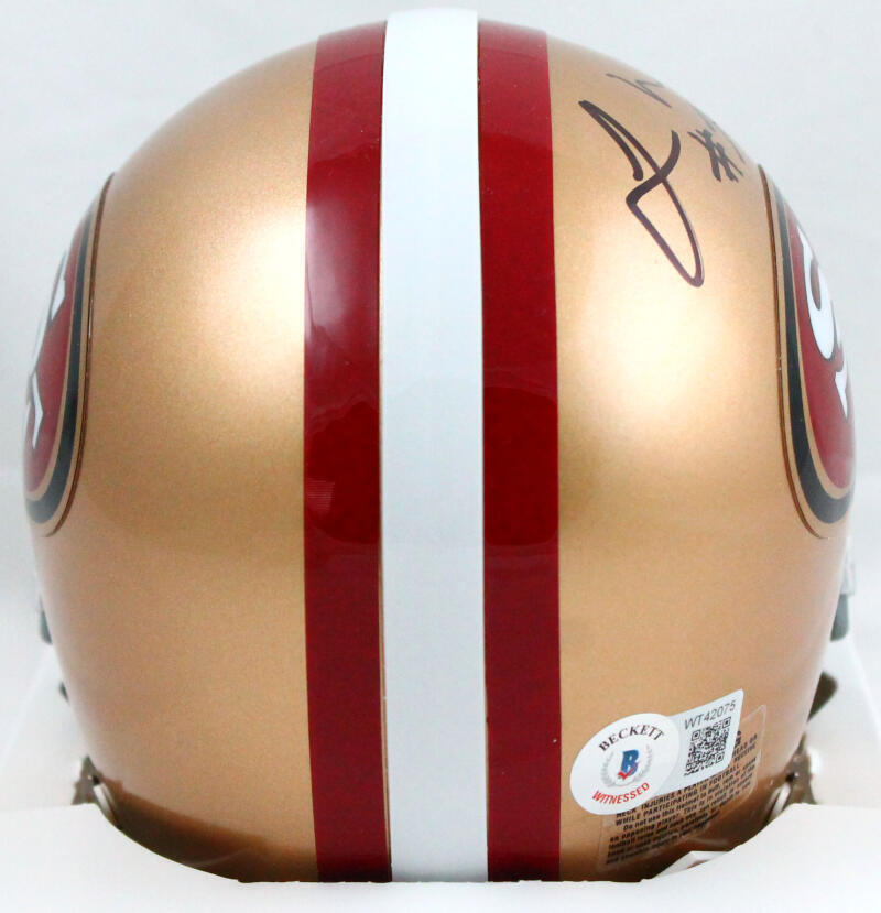 Jimmie Ward Autographed San Francisco 49ers Mini Helmet-Beckett W Hologram