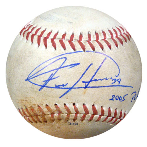 Felix Hernandez Autographed 2005 PCL Game Used Baseball Seattle Mariners PSA/DNA ITP #4A52851