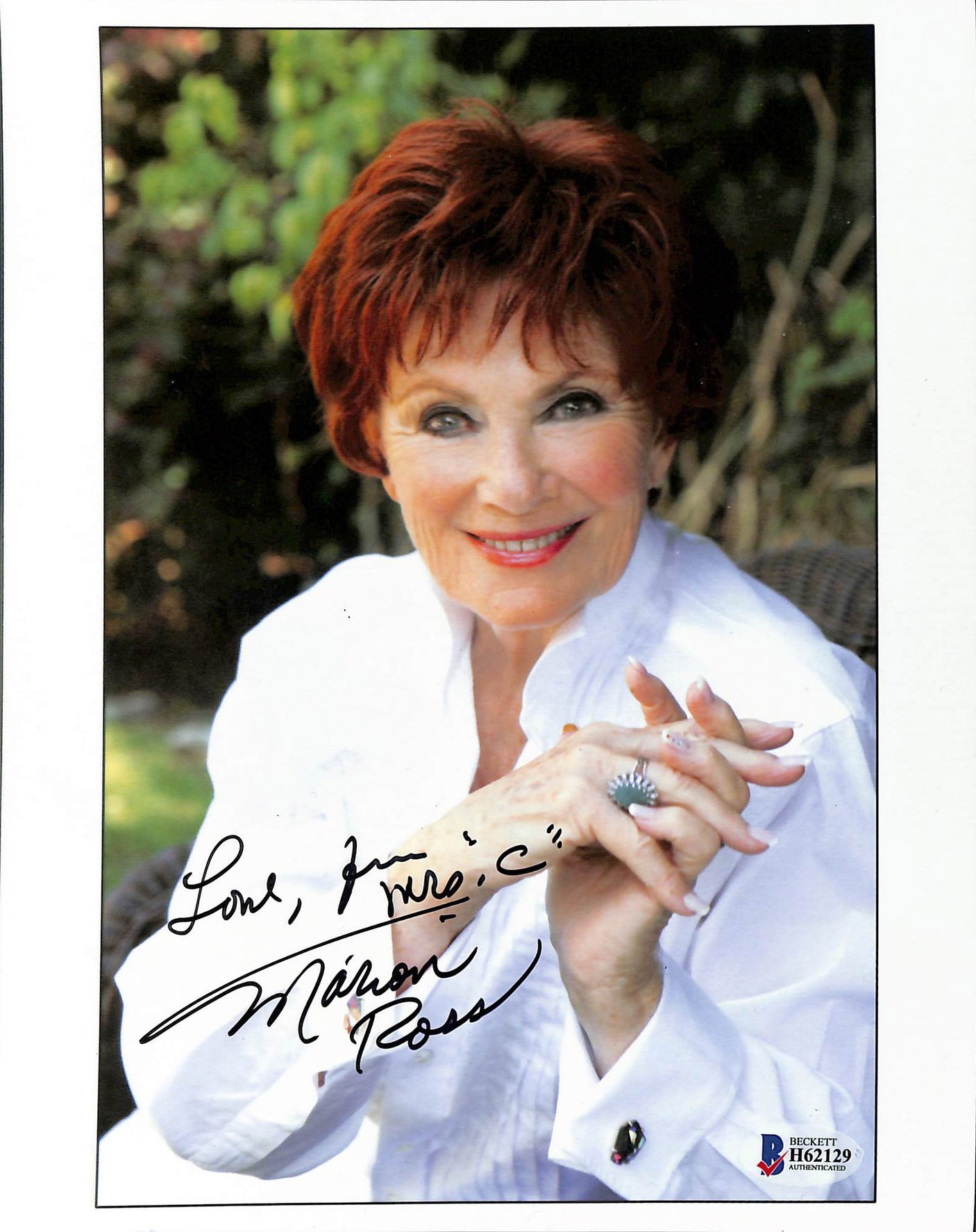 Marion Ross Happy Days "Mrs. C" Authentic Signed 8x10 Photo BAS #H62129
