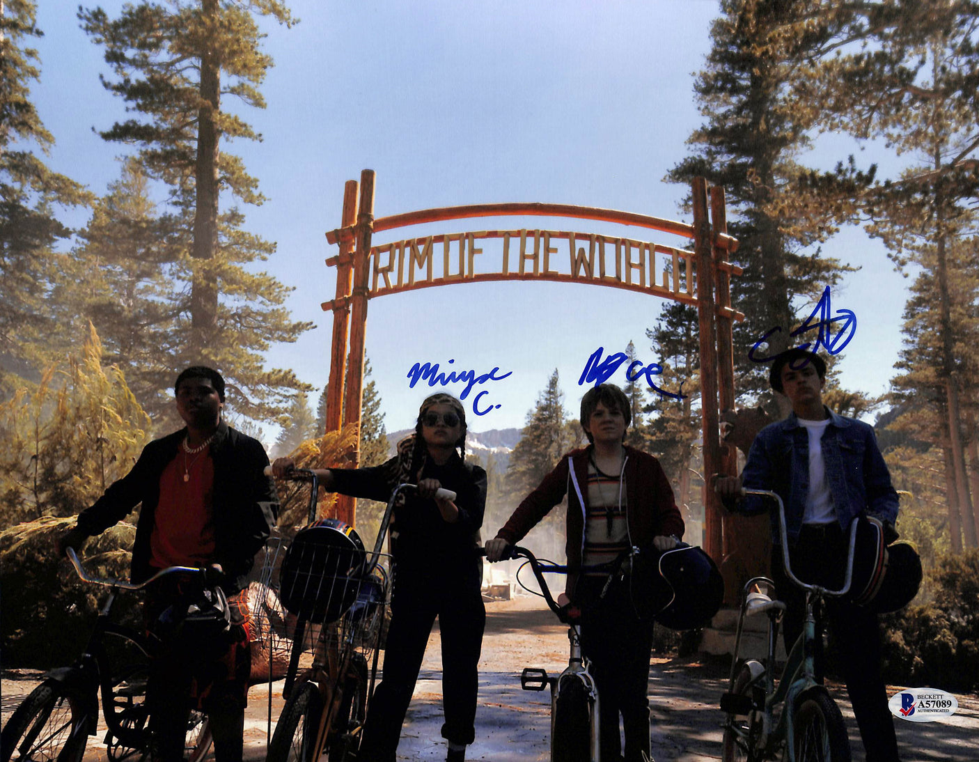 Rim Of The World (3) Gore, Cech & Scalzotto Signed 11x14 Photo BAS #A57089