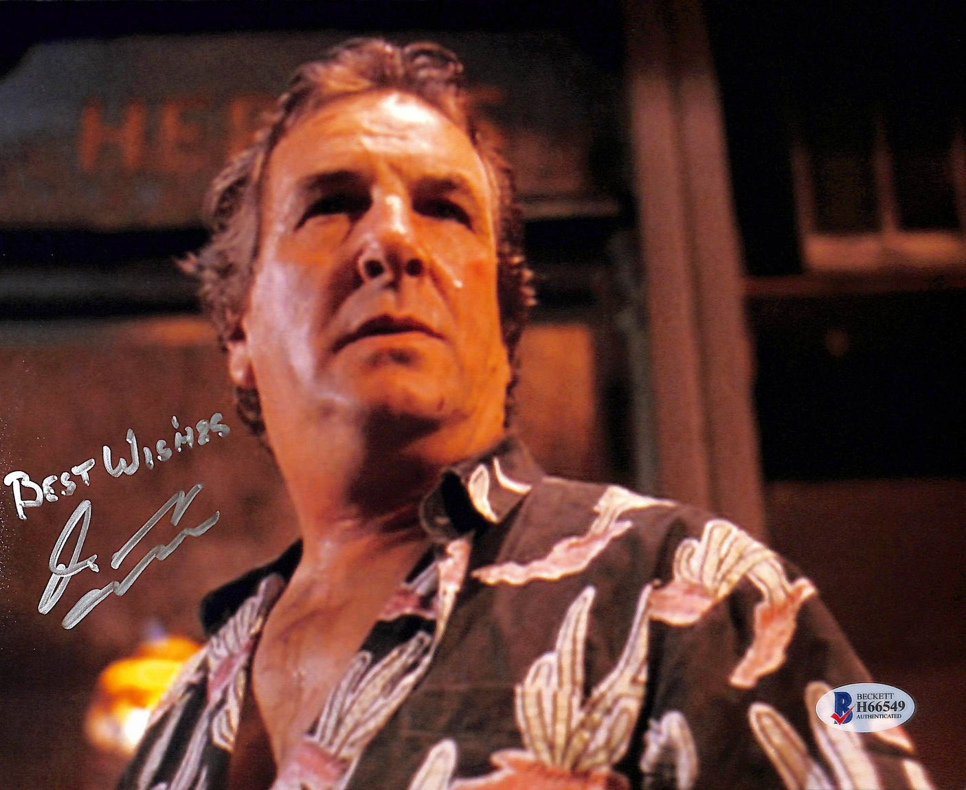 Danny Aiello Do the Right Thing Authentic Signed 8x10 Photo BAS #H66549