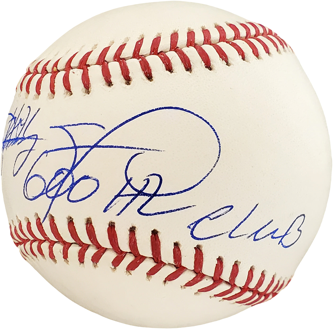 Sammy Sosa Autographed Official MLB Baseball Chicago Cubs "600 HR Club" Beckett BAS Stock #177589