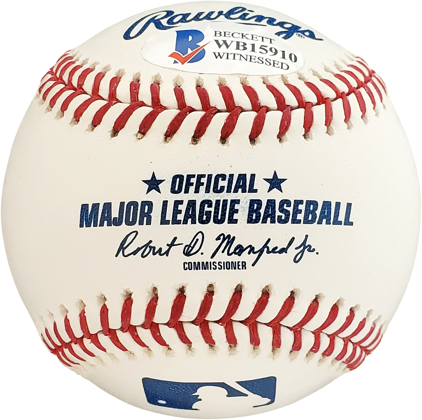 Sammy Sosa Autographed Official MLB Baseball Chicago Cubs "609 HR" Beckett BAS Stock #177580