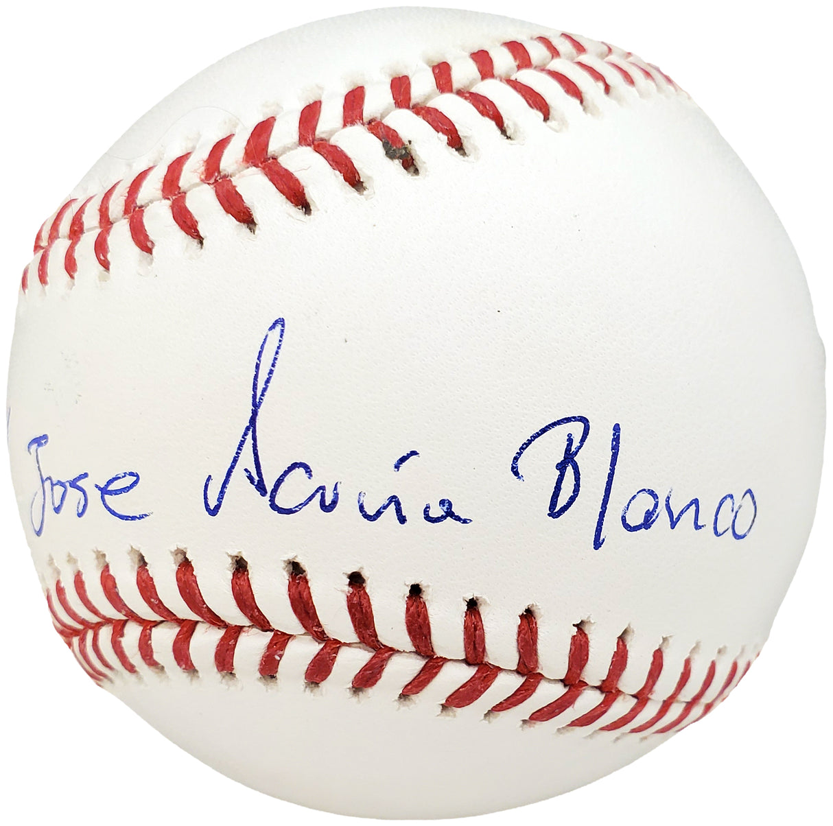 Ronald Acuna Jr. Autographed Official MLB Baseball Atlanta Braves Full Name Beckett BAS Stock #185593