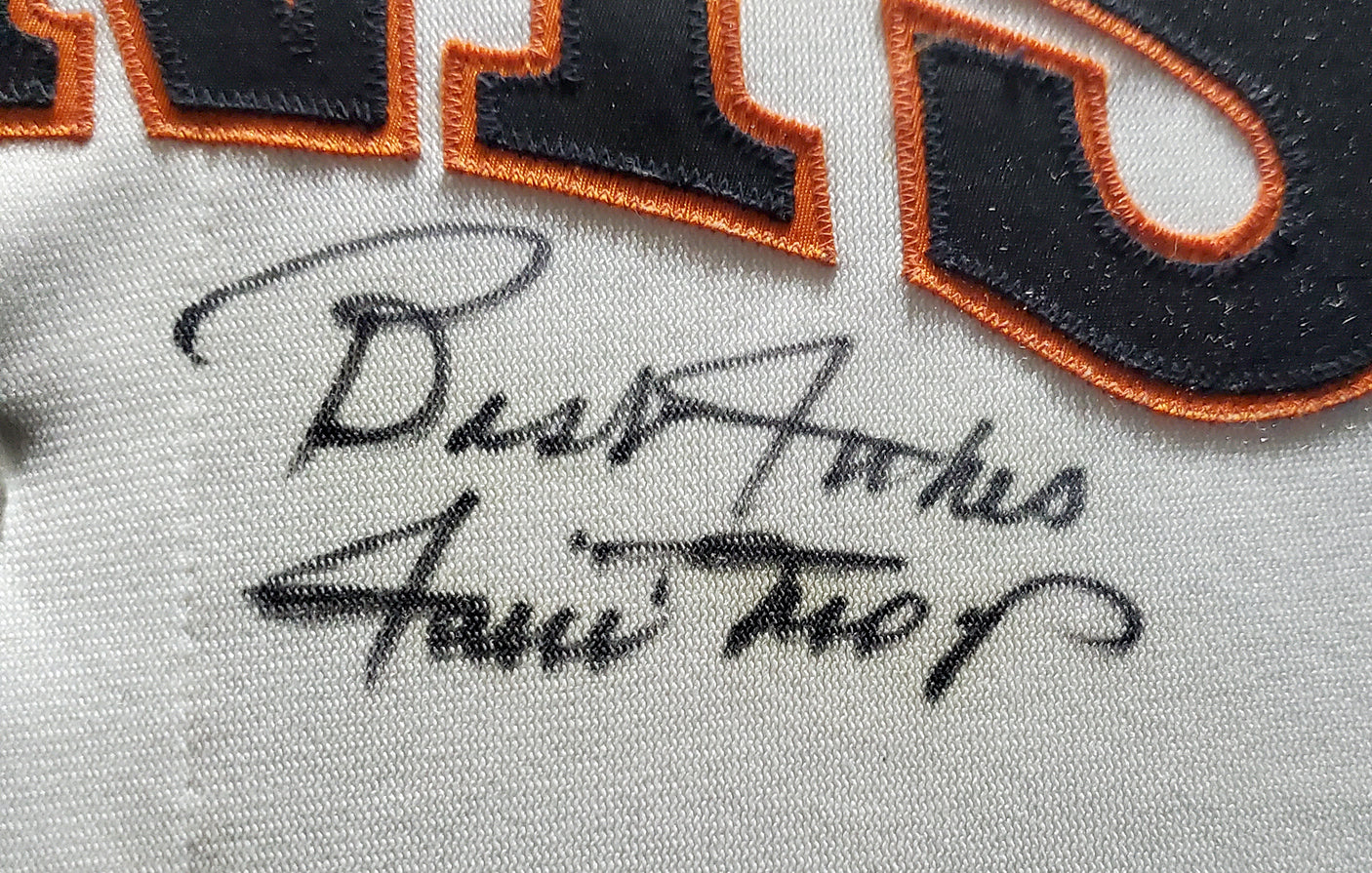 San Francisco Giants Willie Mays Autographed Framed White Rawlings Jersey Size 40 "Best Wishes" Beckett BAS #A53859