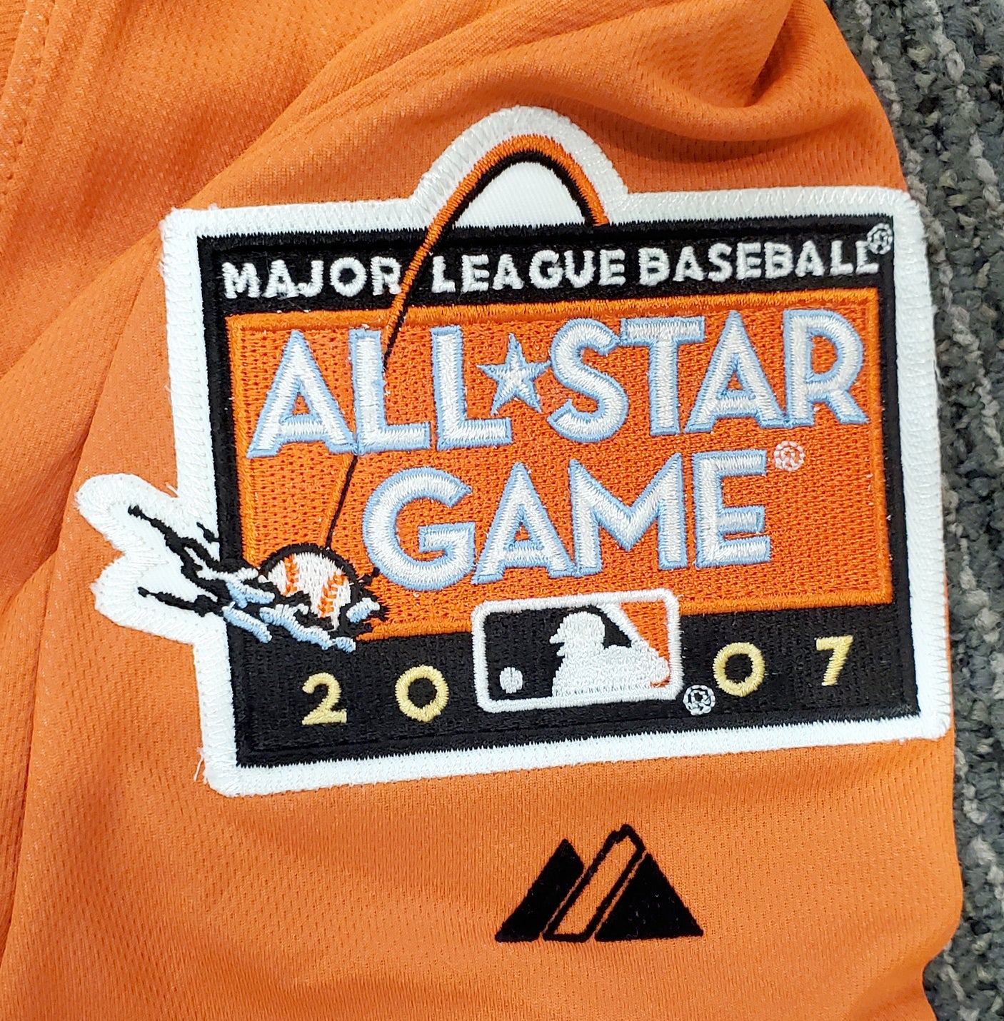 Seattle Mariners Ichiro Suzuki Autographed Orange Majestic 2007 All-Star Game Jersey "07 ASG MVP" Size XL IS Holo Stock #189814