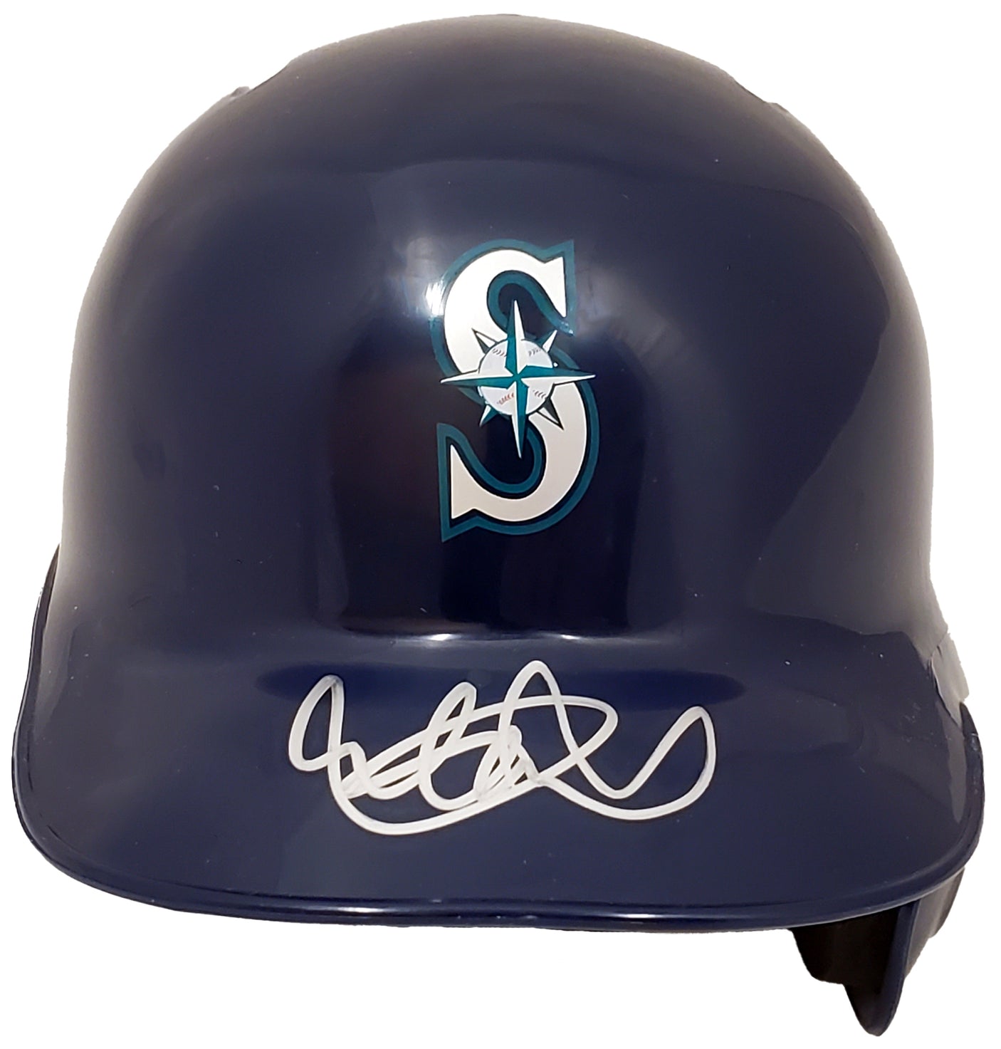Ichiro Suzuki Autographed Seattle Mariners Batting Mini Helmet IS Holo Stock #190510