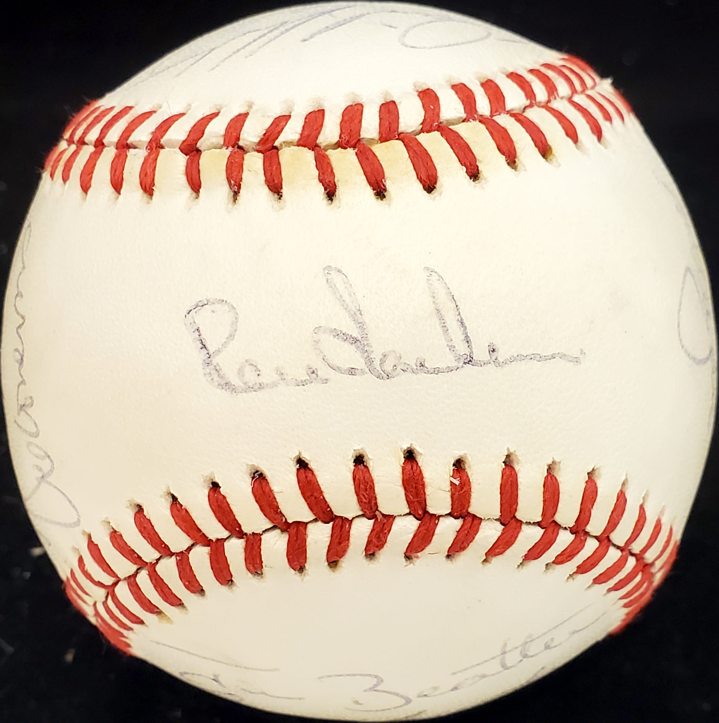 1983 Seattle Mariners Autographed Official AL Baseball With 26 Total Signatures Including Gaylord Perry SKU #192471