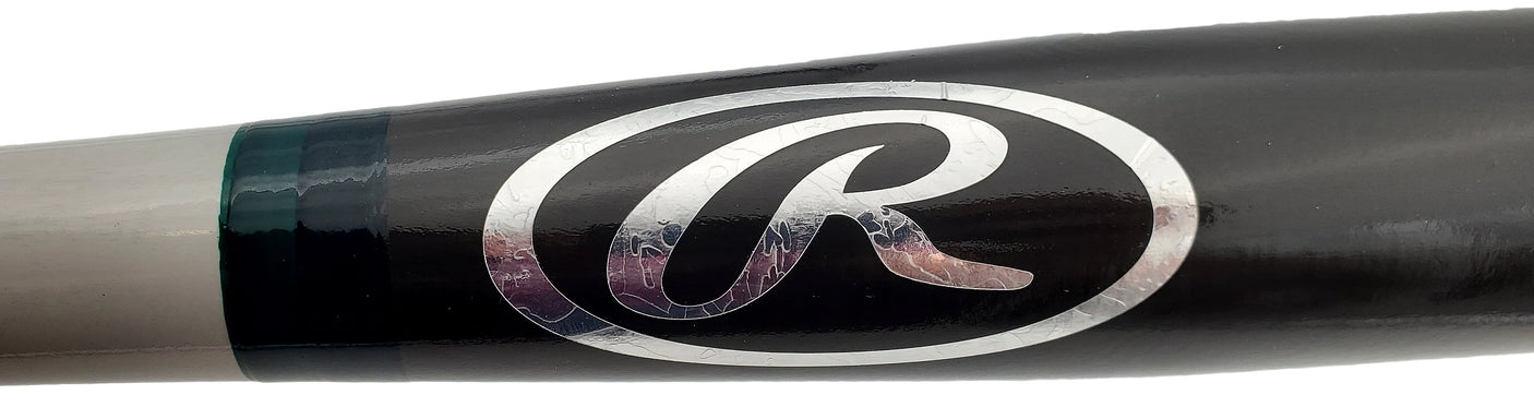 Jarred Kelenic Autographed Black Rawlings Game Model Bat Seattle Mariners Beckett BAS Stock #196501