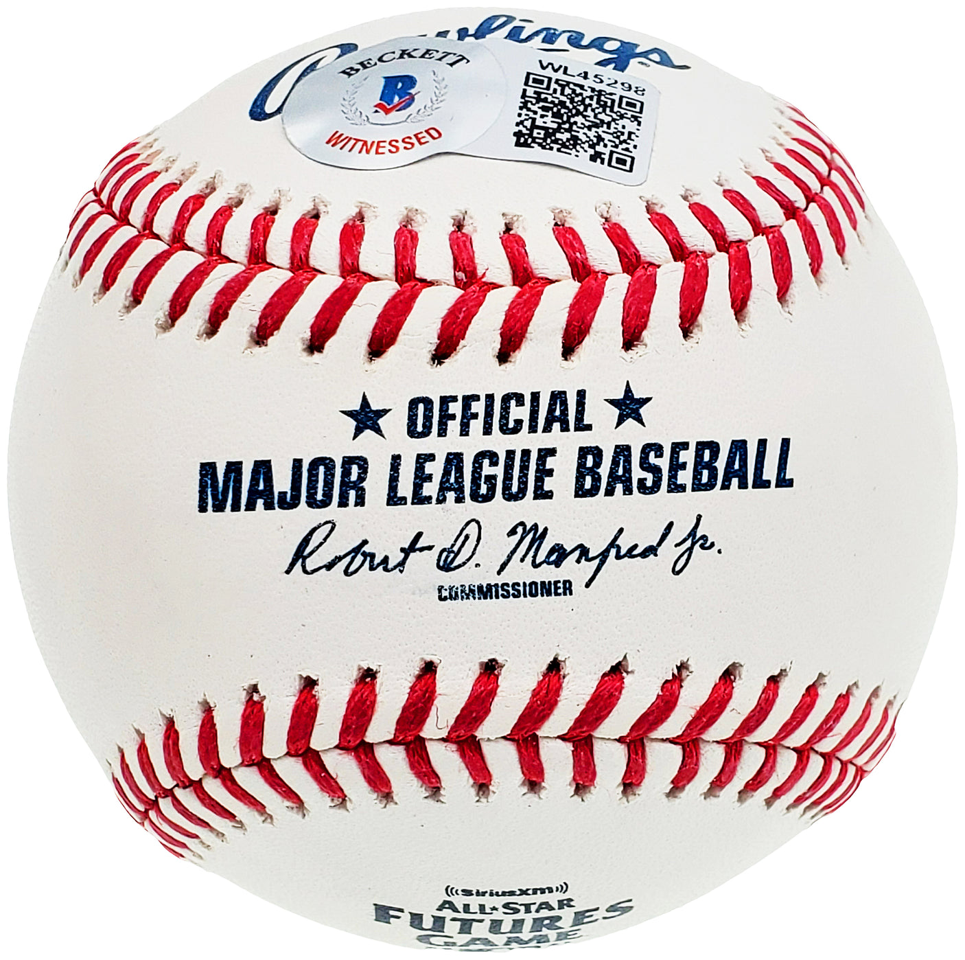Jarred Kelenic Autographed Official 2021 All Star Futures Game MLB Baseball Atlanta Braves Beckett BAS QR Stock #196546