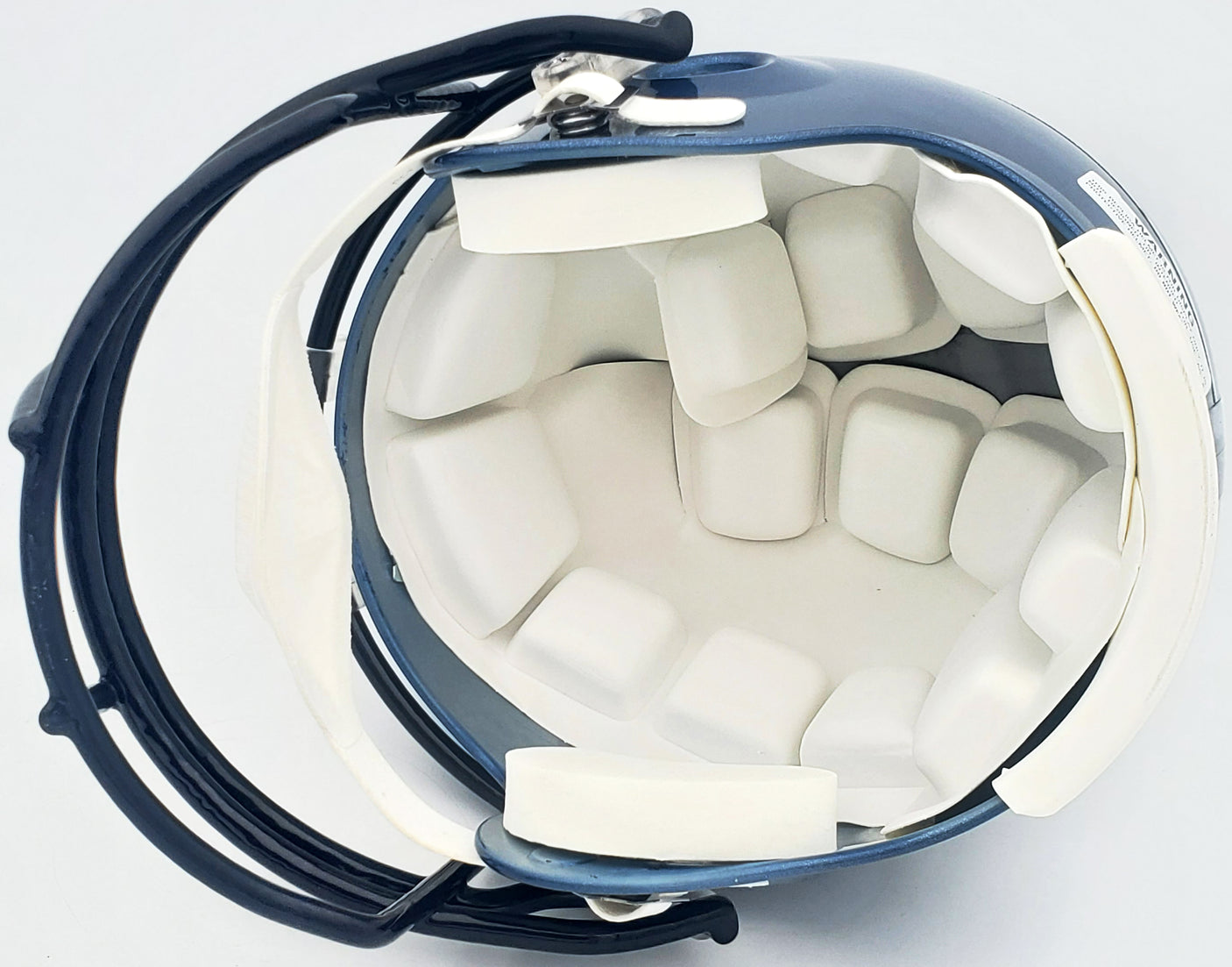 Unsigned Seattle Seahawks Blue Replica Throwback (2002-2011) Full Size Helmet Stock #90886