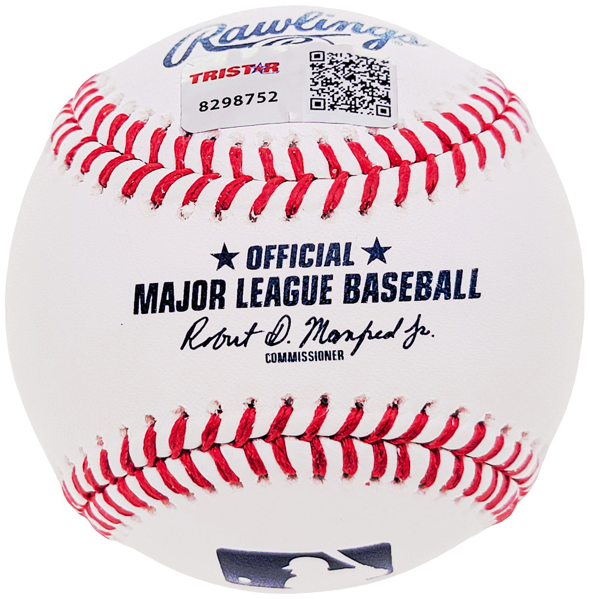 Ken Griffey Sr. Autographed Official MLB Baseball Cincinnati Reds "75-76 WS Champs" Tristar Stock #207949