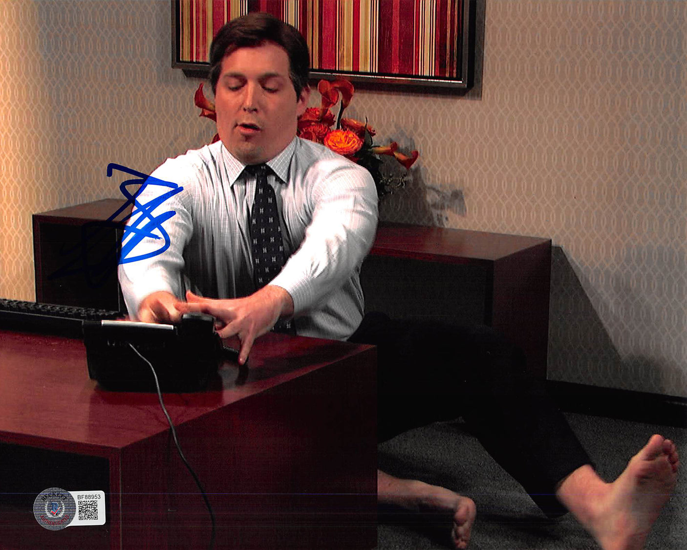 Beck Bennett Saturday Night Live Authentic Signed 8x10 Photo BAS #BF88953