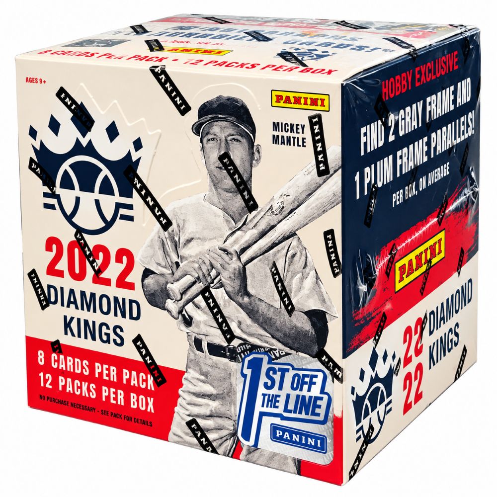 FACTORY SEALED 2022 Panini Diamond Kings 1st Off The Line Hobby Box