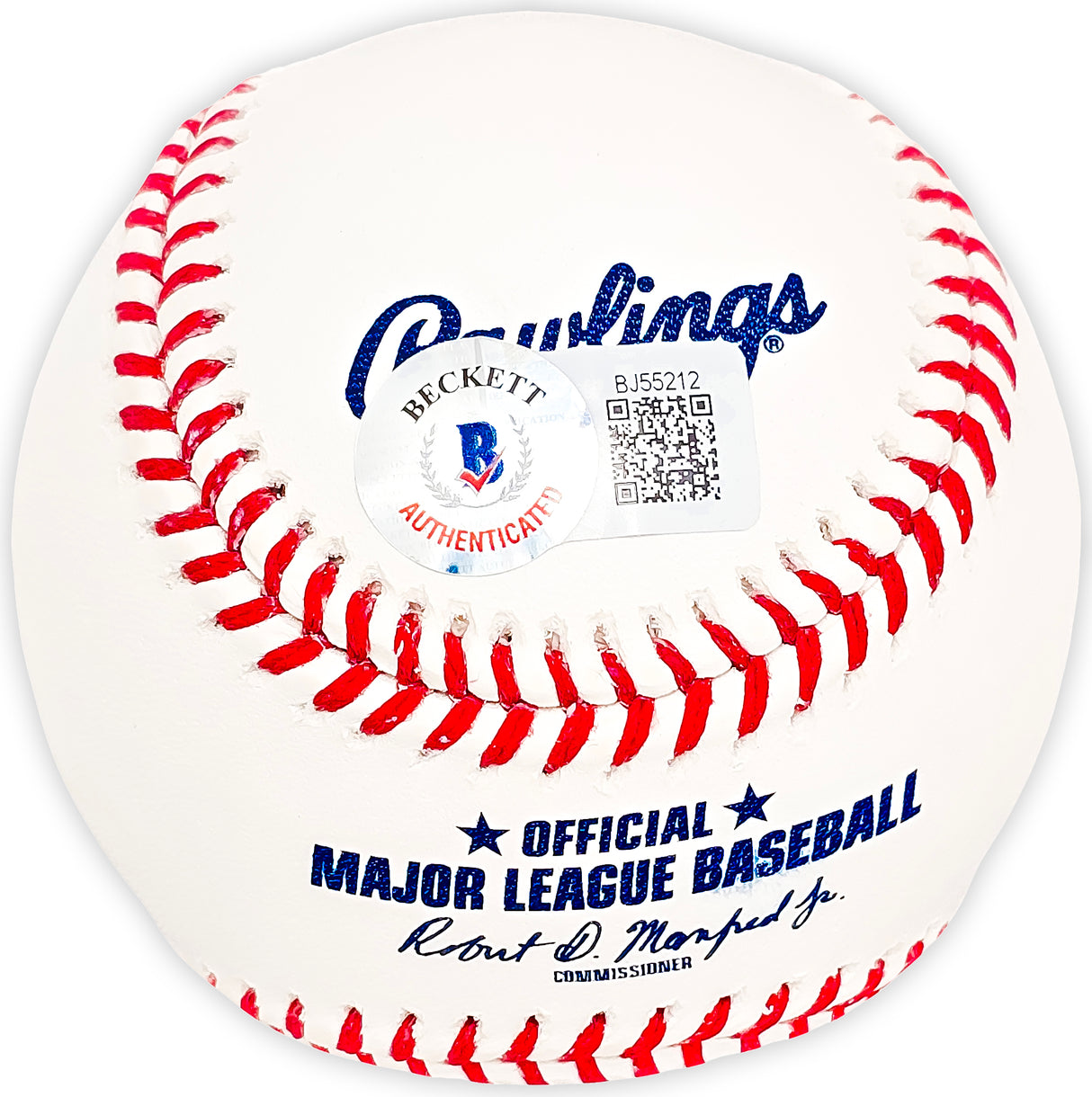 Julio Rodriguez Autographed Official MLB Baseball Seattle Mariners Beckett BAS QR Stock #218608