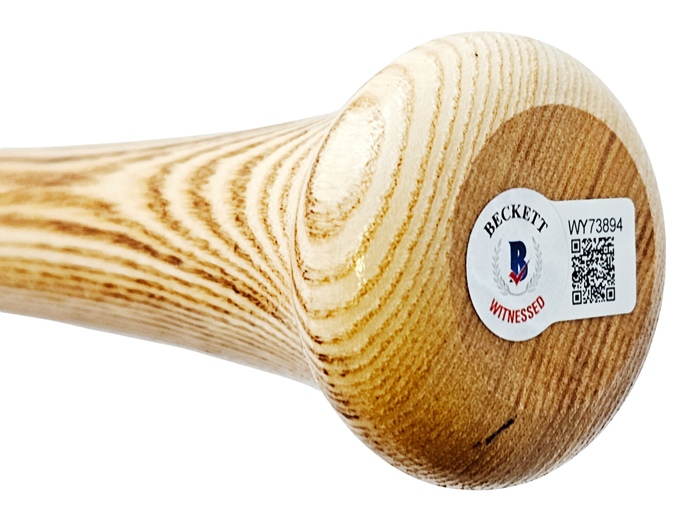 Bo Jackson Autographed Natural Rawlings Player Model Bat Kansas City Royals Beckett BAS Witness Stock #218035