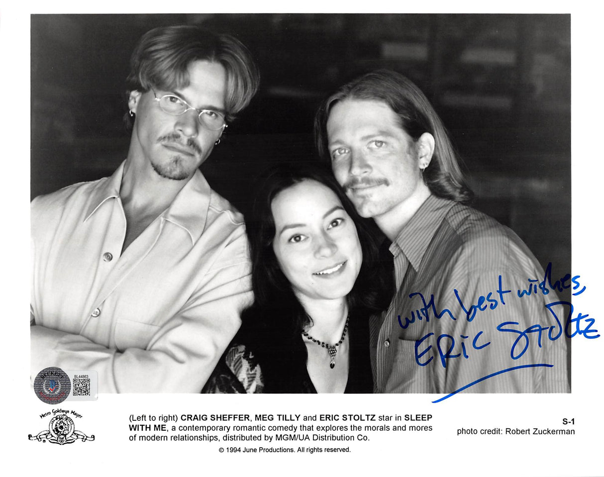Eric Stoltz Sleep With Me "With Best Wishes" Signed 8x10 Photo BAS #BL44863