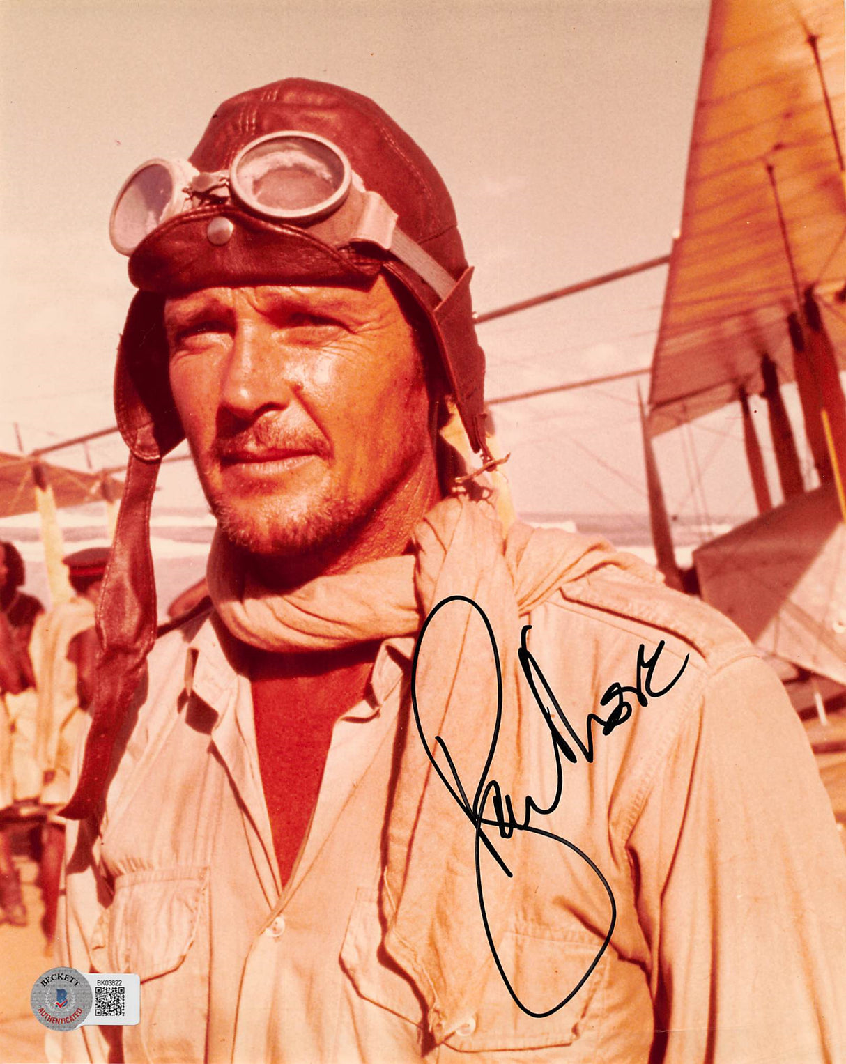 Roger Moore Shout at the Devil Authentic Signed 8x10 Photo BAS #BK03822