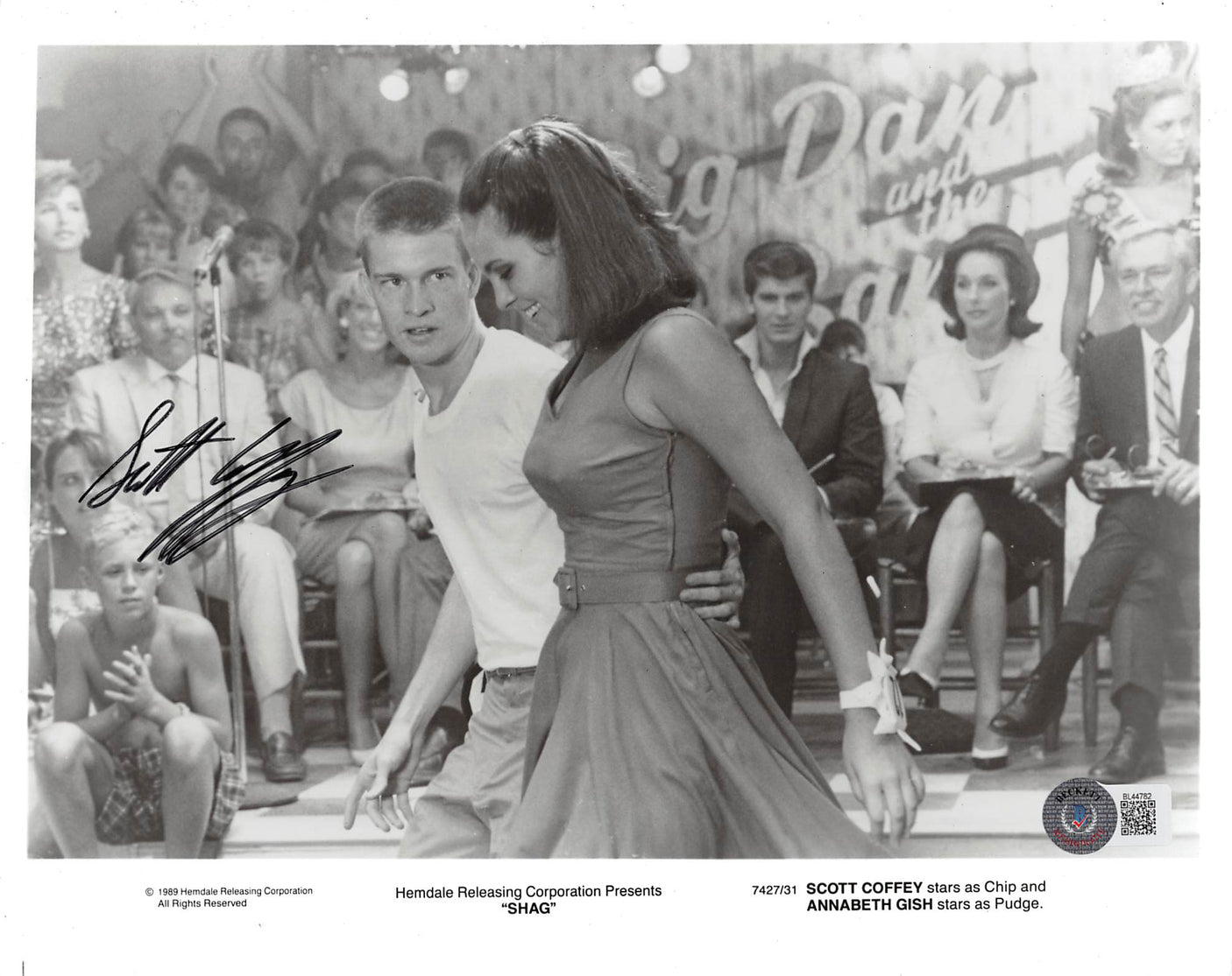 Scott Coffey Shag Authentic Signed 8x10 Photo Autographed BAS #BL44782