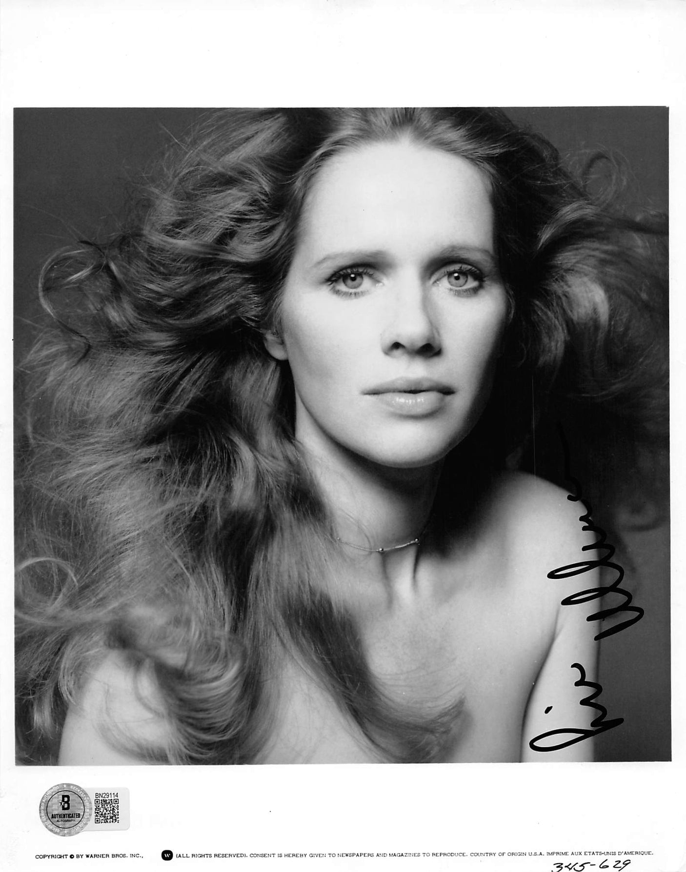 Liv Ullmann The Abdication Authentic Signed 8x10 Photo Autographed BAS #BN29114