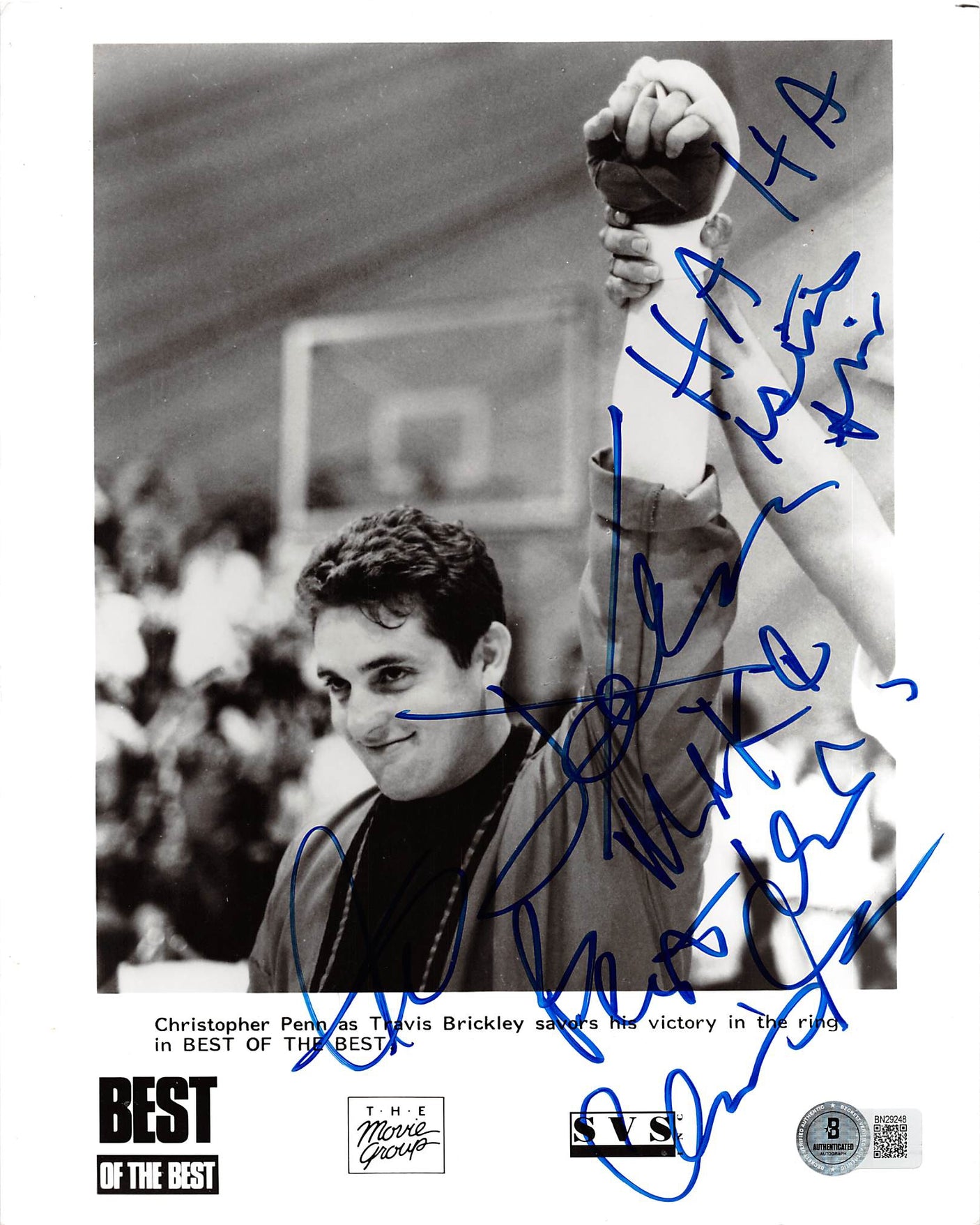 Christopher Penn Best of the Best Authentic Signed 8x10 Photo BAS #BN29248
